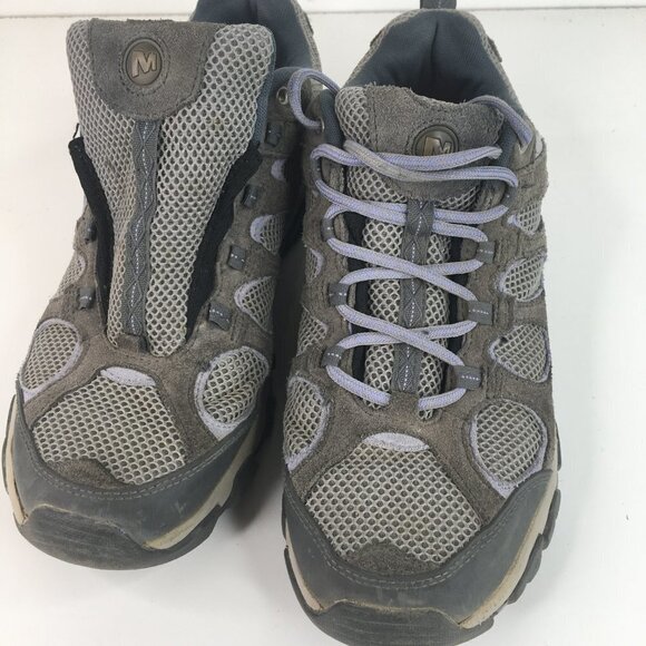 Merrell Castle Rock Deep Periwinkle Hiking Shoes Size 10 - Picture 6 of 12